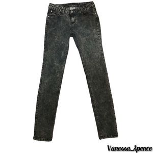 Sweet Jeans Low- Mid Rise Skinny Acid Wash Jeans